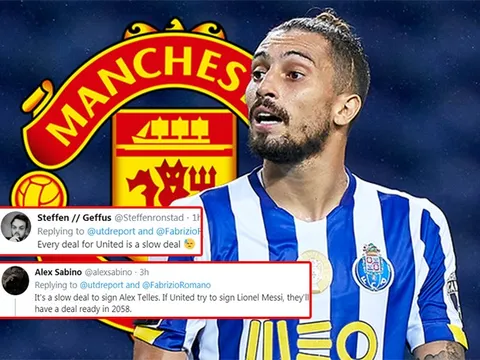 CĐV Man Utd: "Quá chậm chạp, nếu mua Messi thì phải đến năm 2058"