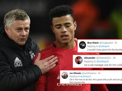 CĐV Man Utd: "Đừng như Southgate, Solskjaer nên làm như thế với Greenwood"