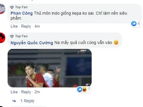 CĐV Việt Nam: "Kepa thật thì cũng bó tay thôi"
