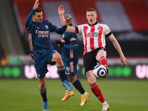 Chấm điểm Arsenal trận Sheffield: Số 9 quá hay, xuất hiện số 10 lạ
