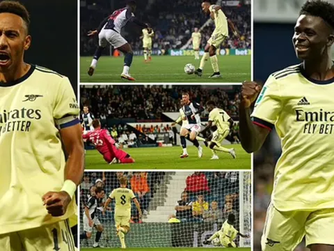 Chấm điểm Arsenal trận West Brom: Điểm 10 hoàn hảo