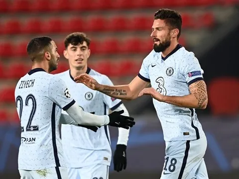 Chấm điểm Chelsea trước Rennes: "Đầu vàng" Giroud, "nhện đen" rực sáng