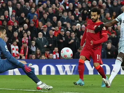 Chấm điểm Liverpool trận West Ham: Thất vọng Salah