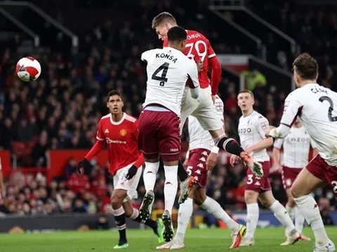 Chấm điểm Man United trận Aston Villa: Điểm 8 duy nhất