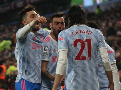 Chấm điểm Man Utd trận Aston Villa: Bruno chói sáng