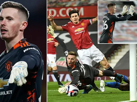 Chấm điểm Man United trận Brighton: Henderson chói sáng, thất vọng số 9!
