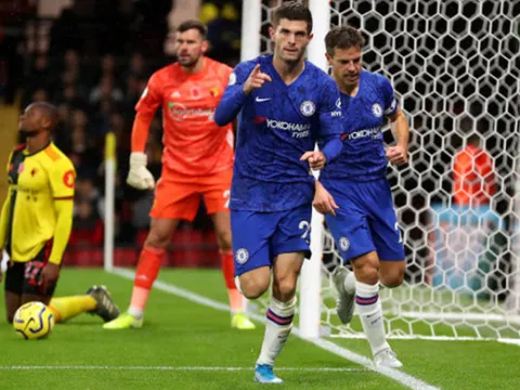 "Bom tấn" nổ súng, Chelsea giành 3 điểm nhọc nhằn trước Watford