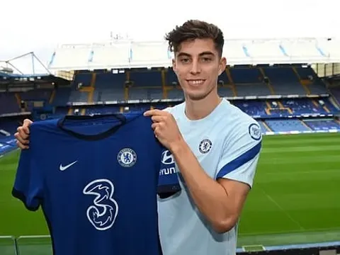 Chelsea để lại hình ảnh đầy xấu hổ khi công bố HĐ Kai Havertz