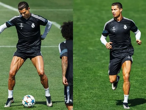 Chiêm ngưỡng 10 cặp đùi khủng nhất làng túc cầu: Ronaldo chỉ xếp thứ 3!
