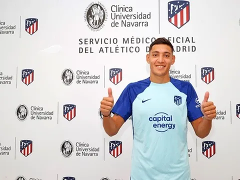CHÍNH THỨC: Atletico công bố tân binh thứ 3, giá 20 triệu euro