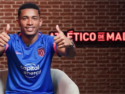 CHÍNH THỨC: Atletico Madrid đón tân binh đầu tiên trong mùa hè