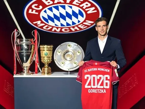 CHÍNH THỨC: Bayern gia hạn với Goretzka