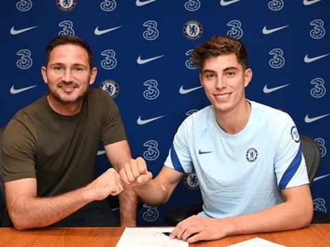 CHÍNH THỨC! Chelsea chiêu mộ thành công Kai Havertz