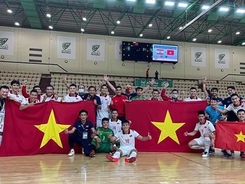 CHÍNH THỨC: ĐT Futsal Việt Nam đoạt vé dự World Cup 2021