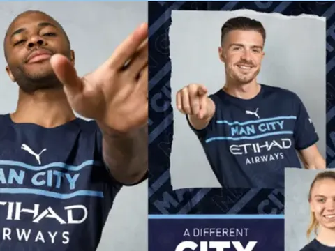 CHÍNH THỨC: Man City công bố áo đấu thứ 3 mùa 2021/22