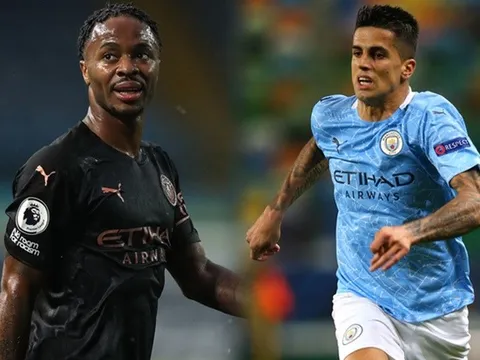 Cancelo lấy số áo của Sterling