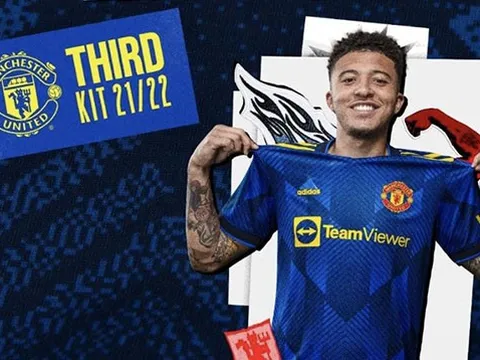CHÍNH THỨC: Man Utd công bố áo đấu thứ 3 mùa giải 2021/22