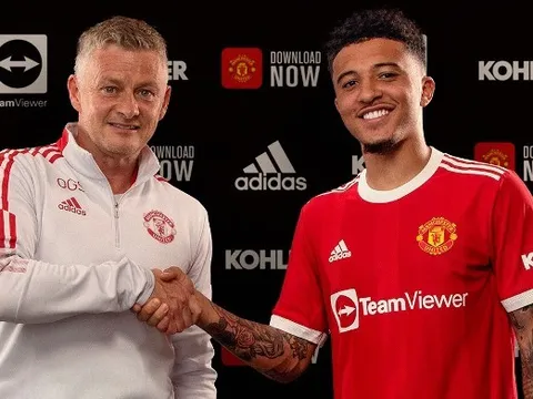 CHÍNH THỨC! Man Utd thông báo thương vụ Jadon Sancho