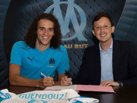 CHÍNH THỨC: Matteo Guendouzi gia nhập Marseille