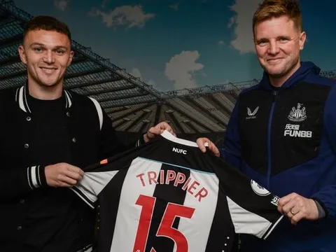 CHÍNH THỨC: Newcastle chiêu mộ Kieran Trippier