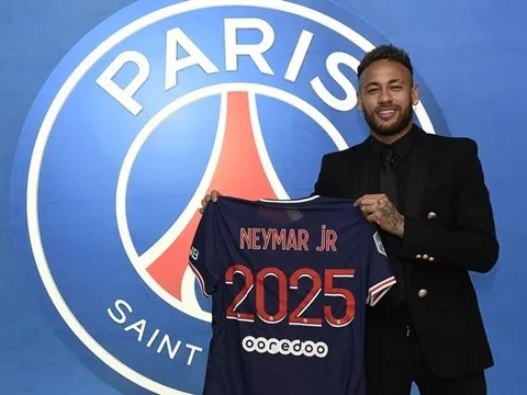 CHÍNH THỨC! Neymar gia hạn với PSG đến 2025
