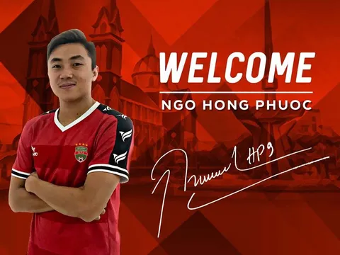 CHÍNH THỨC: Ngô Hồng Phước chia tay An Giang, cập bến B.Bình Dương