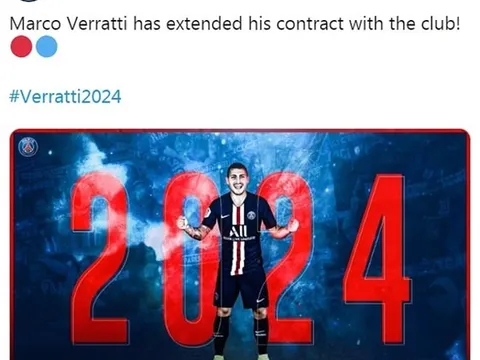 CHÍNH THỨC: Real và MU hụt hẫng, PSG giữ chân thành công "ông vua trung tuyến"