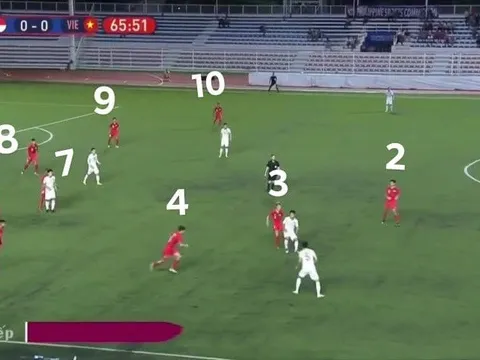 CHOÁNG! Lộ hình ảnh điên rồ khi U22 Việt Nam hạ U22 Singapore