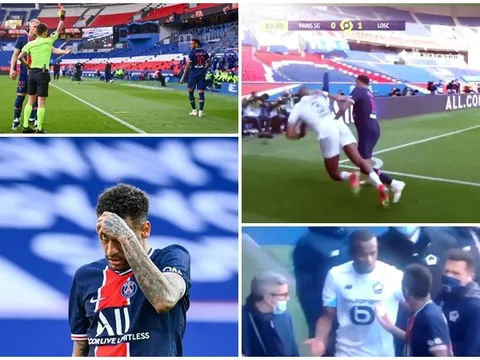 CHOÁNG! Neymar nổi máu 'côn đồ', gây hấn xong đòi đánh đối phương