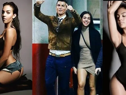 Choáng ngợp với trang phục của bạn gái Ronaldo