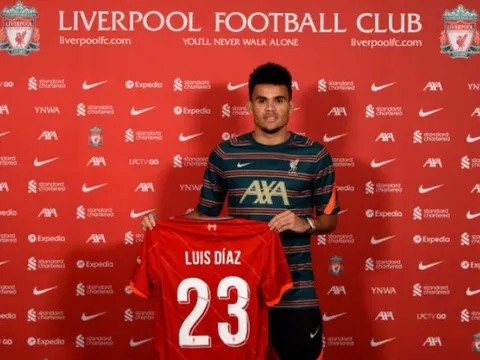 Chọn áo Liverpool số 23, Luis Diaz giải thích lý do