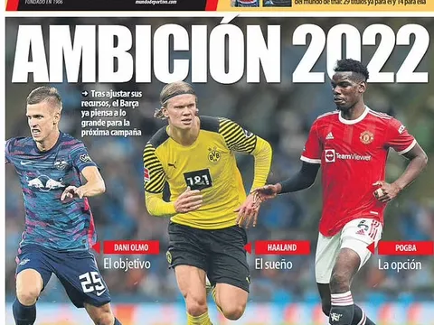 Chuyển nhượng Barca: Laporta lên kế hoạch đánh chiếm cả Pogba và Haaland
