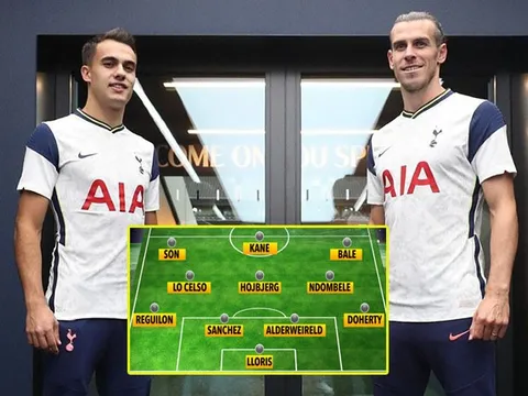 Có thêm Bale và Reguilon, đội hình Tottenham khủng đến cỡ nào?