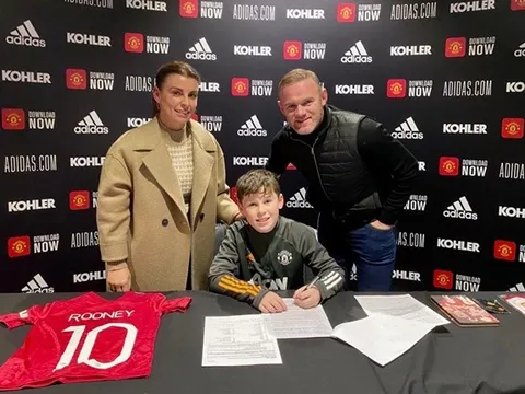 Con trai của những CR7, Rooney và Haaland ra sao khi theo nghiệp bố?