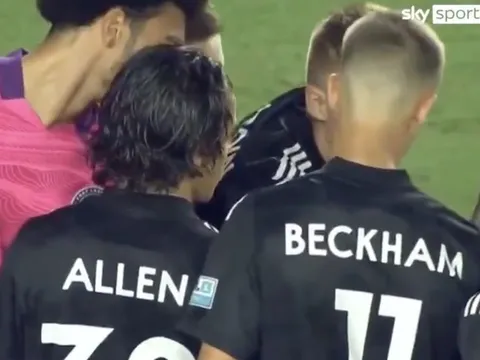 Con trai David Beckham có trận ra mắt bóng đá chuyên nghiệp