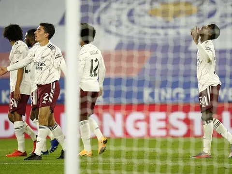 'Diệt gọn' Leicester, Arsenal nguy cơ gặp 'thứ dữ' ở vòng 4 Carabao