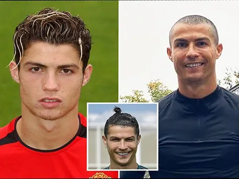 Cristiano Ronaldo và những kiểu tóc "huyền thoại" đi vào lòng NHM