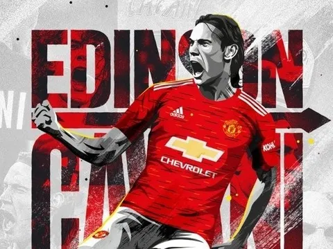 Cùng cập bến Man Utd, Edinson Cavani gửi ngay 1 thông diệp đến Facundo Pellistri