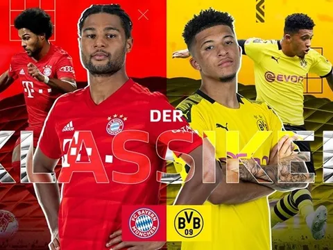 Cuộc chiến giữa 2 "cơn lốc cánh phải" sẽ định đoạt trận đấu Bayern - Dortmund