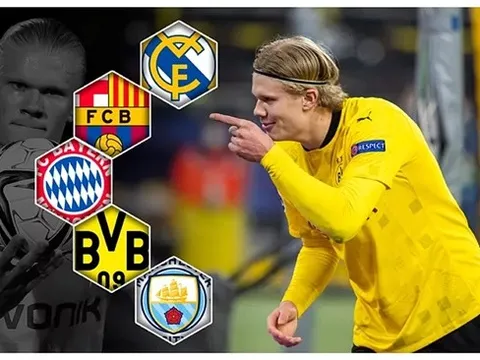 Cuộc đua giành Haaland, đâu là CLB tích cực nhất?