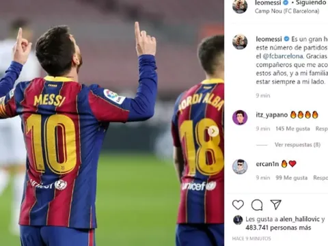 Cuối cùng, Messi cũng nói điều các CĐV Barca muốn nghe