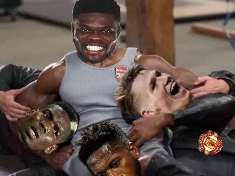 Cười té khói với loạt ảnh chế Arsenal bắn hạ Man United
