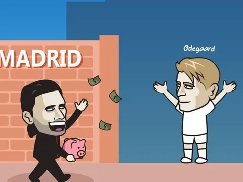 Cười té khói với loạt ảnh chế Arsenal mua Odegaard