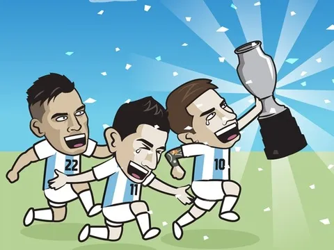 Cười té khói với loạt ảnh chế chung kết Copa America
