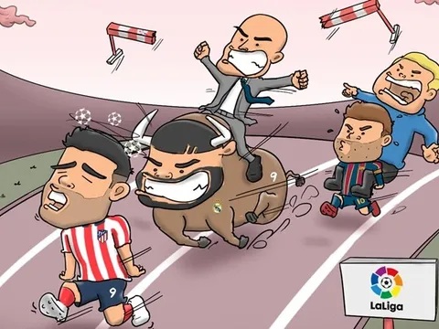 Cười té khói với loạt ảnh chế La Liga