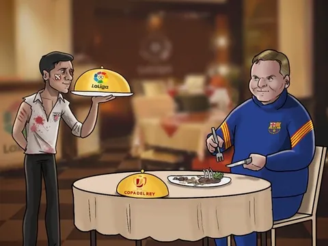 Cười té khói với loạt ảnh chế La Liga