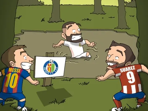 Cười té khói với loạt ảnh chế La Liga