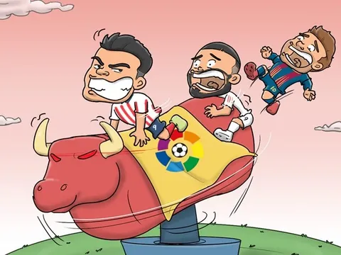 Cười té khói với loạt ảnh chế La Liga