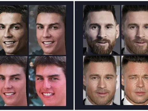 Cười vỡ bụng với loạt ảnh "biến hóa" các siêu sao bóng đá