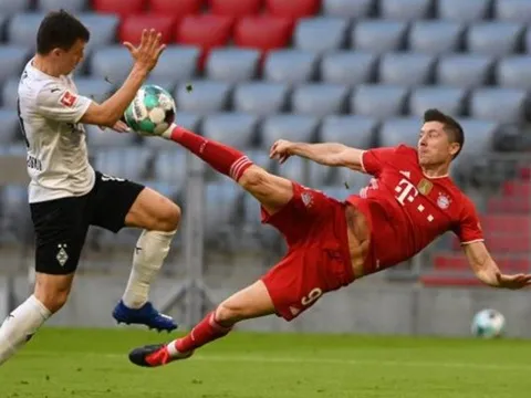 'Cuồng phong' Bayern giã nát đối thủ 6-0, vô địch Bundesliga sớm 2 vòng